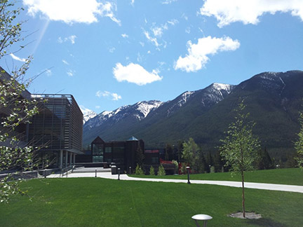 photo Canadian Water Resources Association (CWRA) North American Stream Hydrographers (NASH) workshop venue in Canadian mountains