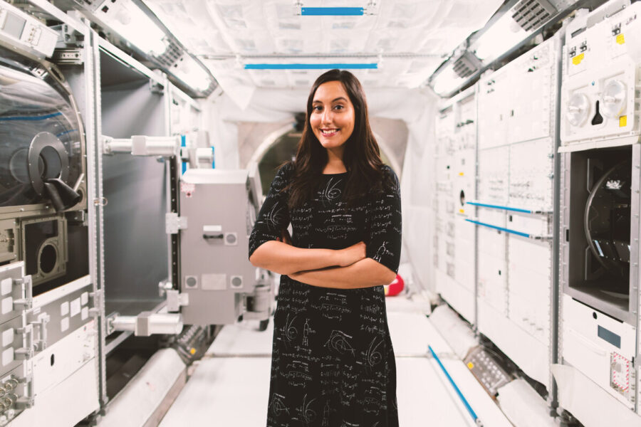 portrait photo of a female engineer, hero and inspiration of our work