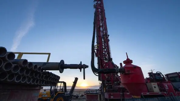rig to drill a groundwater monitoring well via California Department of Water Resources (DWR)