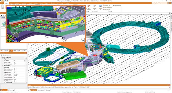 screen capture of 3DViewStation | complex 3D model assembly