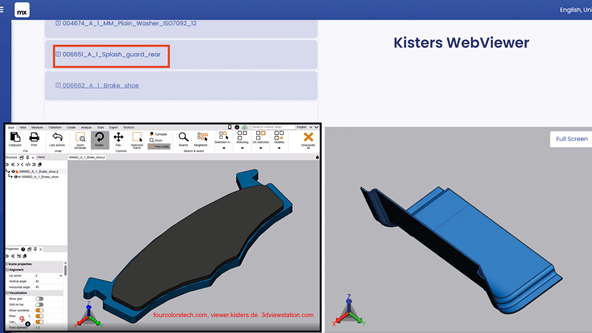 3D CAD visualization in Mendix software powered by KISTERS 3DViewStation