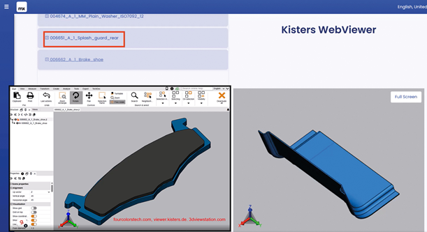 3D CAD visualization in Mendix software powered by KISTERS 3DViewStation